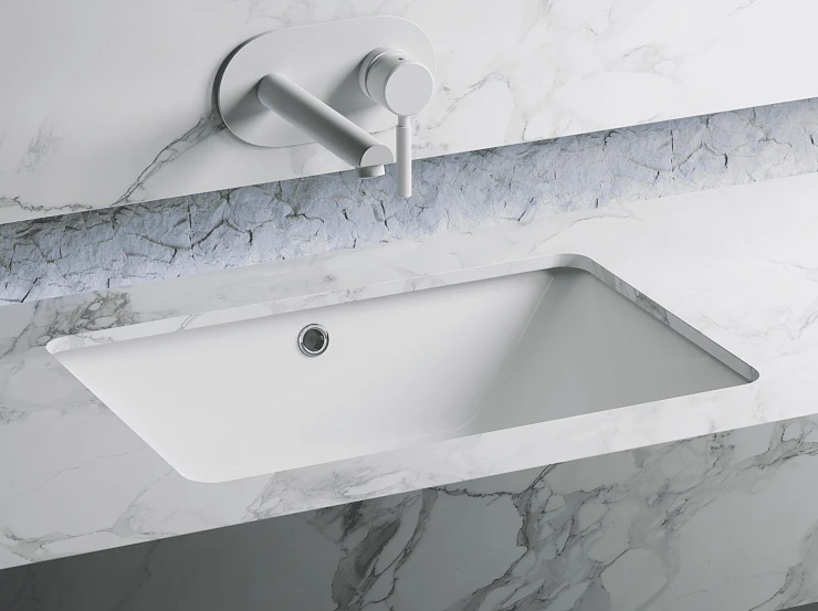 Раковина встраиваемая под столешницу Ceramica Nova Element 55см CN6045 белая