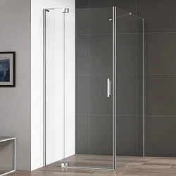 Душевой уголок Cezares Slider 100x99,5см SLIDER-AH-1-100-90/100-C-Cr профиль хром, стекло прозрачное
