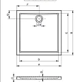 Душевой поддон Riho Zurich 170х90см D001003005 белый