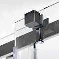 Душевой уголок Wasserkraft Alme 120x80см 15R06 профиль хром, стекло прозрачное