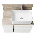 Столешница Aquaton Мишель 80 1A253003MIX40 c панелью, дуб эндгрейн