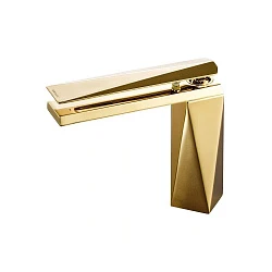 Смеситель для раковины Bravat Diamond F118102G-2-ENG золото
