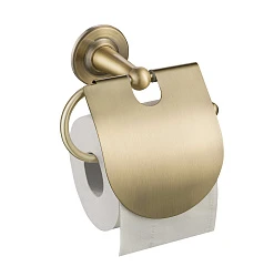 Держатель туалетной бумаги Timo Nelson 160042/02 с крышкой, антик