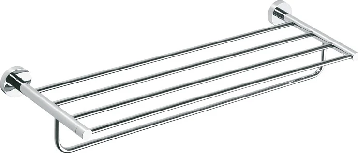 Полка Bemeta Omega 104105072 для полотенец, хром