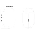 Зеркало Art&Max TORINO AM-Tor-600-1000-DS-C с подсветкой 