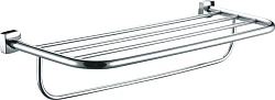 Полка Fixsen Kvadro FX-61315 для полотенец, хром