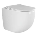 Унитаз приставной Ceramica Nova Mia CN1810 белый глянец