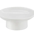 Мыльница Wasserkraft С181 белая глянцевая