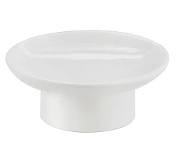 Мыльница Wasserkraft С181 белая глянцевая