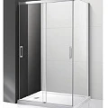 Боковая стенка Cezares TANDEM-SOFT-FIX-100-C-Cr-IV стекло прозрачное