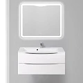Тумба под раковину BelBagno Marino 100 MARINO-CER-1000-2C-SO-BL-P белая глянце