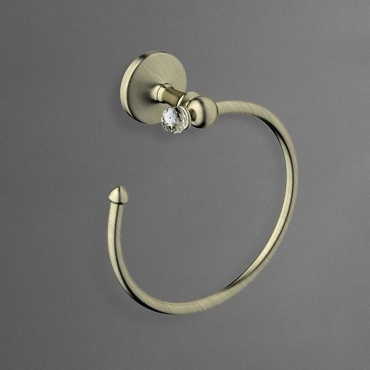 Полотенцедержатель Art&Max Antic Crystal AM-E-2680SJ-Br бронза