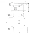 Смеситель для ванны с душем Lemark Contest LM5814CW хром