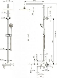 Скрытая часть Bravat Built-in D968C-ENG