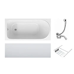 Акриловая ванна AM.PM Sense 170x70 W75A-170-070W-KL белая глянцевая