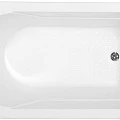 Акриловая ванна Aquanet West 130x70 со шторкой Aquanet Alfa 4 NF6222-pivot 204051 + 196049 белая