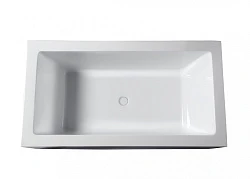 Акриловая ванна ABBER 160x80 AB9406-1.6 белая глянцевая