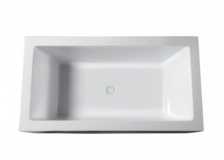 Акриловая ванна ABBER 160x80 AB9406-1.6 белая глянцевая