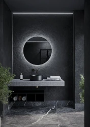 Зеркало для ванной комнаты  SANCOS Sfera D900 c подсветкой SF900