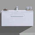Тумба с раковиной Orans BC-NL001-1000 White 100 001100WMFCЗ белая