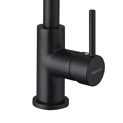 Смеситель для кухни Aquatek AQ1080MB матовый черный