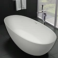 Ванна из искусственного камня Azario CLOVIS 169х85 CLO17085S белая матовая