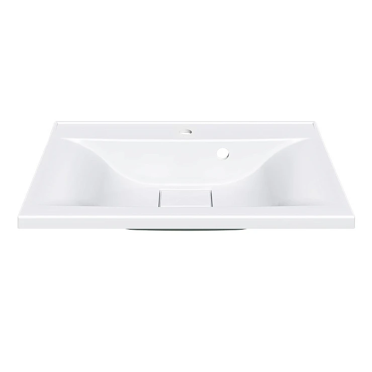 Раковина встраиваемая Vincea 65см VCB-3M650W белая глянцевая