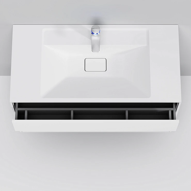 Тумба под раковину AM.PM Inspire 2.0 100 M50AFHX1003WM белый матовый
