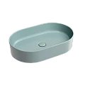 Раковина накладная Ceramica nova Element 600*380*122мм CN6048MLG зеленая матовая