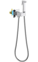 Гигиенический душ Aquatek Лира AQ1025CR со смесителем, хром глянцевый