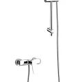 Смеситель для душа ARROW AG3503CP-TZ с душевым гарнитуром и штангой, хром