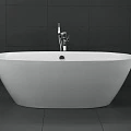 Акриловая ванна BelBagno 180x90x60 BB68-180 белая глянцевая