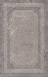 Керамическая плитка Kerama Marazzi Гран Пале панель 25x40 см серый глянцевый