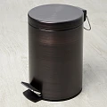 Ведро для мусора Wasserkraft Isar K-655 6L черное матовое