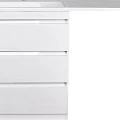 Тумба под раковину Style Line Даллас 150 СС-00002305 белый глянец