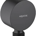 Шланговое подключение для душа Aquatek AQ2457MB черный матовый