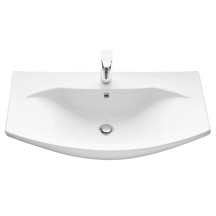 Раковина встраиваемая Aquaton Смайл 80см 1WH207783 белая