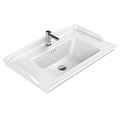 Раковина встраиваемая Opadiris Kapadokya 80см 036300-u-01 белая глянец