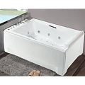 Акриловая ванна Orans OLS-BT65105 L 120x180см 65105L0 с гидромассажем, белая глянцевая