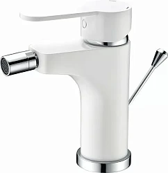 Смеситель для биде Cezares LACONICO-C-BS-BLC белый/хром