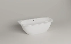 Ванна из искусственного камня ESSE PATMOS 170х85 EPAT1700 белая глянцевая