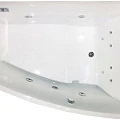 Акриловая ванна Orans BT-65100 XR 170x120см 65100XR с гидромассажем, белая глянцевая