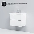 Тумба с раковиной AM.PM Gem 60 белый глянец