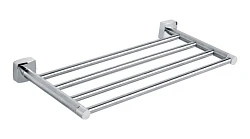 Полка Fixsen Kvadro FX-61316 для полотенец, хром