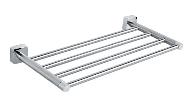Полка Fixsen Kvadro FX-61316 для полотенец, хром