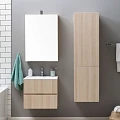 Зеркало-шкаф Aquanet Алвита 60 ясень коимбро