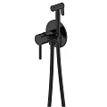 Гигиенический душ Avimano Emotion 3090022 со смесителем, черный матовый, Уценка, Царапина