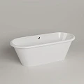 Ванна из искусственного камня ESSE VICTORIA 176x76 EVIC1760 белая глянцевая