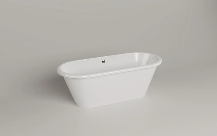 Ванна из искусственного камня ESSE VICTORIA 176x76 EVIC1760 белая глянцевая