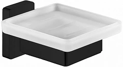 Мыльница Aquanet 6585MB черная матовая